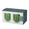 Aurora Double Walled Green Tumblers ViskiÂ® (Set of 2)