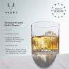 Reserve Milo Crystal Rocks Glasses ViskiÂ® (Set of 4)