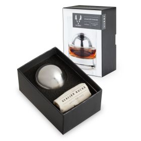 Glacier Rocks Stainless Steel Sphere ViskiÂ®
