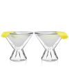 Double Walled Martini Glasses ViskiÂ® (Set of 2)