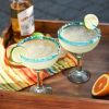 Primavera Recycled Margarita Glasses TwineÂ® (Set of 2)