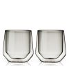 Aurora Double Walled Smoke Tumblers ViskiÂ® (Set of 2)