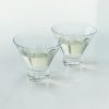 Raye Crystal Heavy Base Martini Glasses ViskiÂ® (Set of 2)
