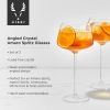 Raye Angled Crystal Amaro Spritz Glasses ViskiÂ® (Set of 2)