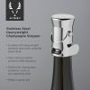 Harrison Stainless Steel Heavyweight Champagne Stopper ViskiÂ®