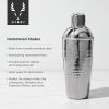 Irving 24 Oz Stainless Steel Hammered Cocktail Shaker ViskiÂ®