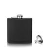 TrueFlask 6 Oz Black Flask True
