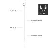 Harrison Stainless Steel Cocktail Picks ViskiÂ® (Set of 6)