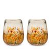 Artistico Recycled Stemless Wine Glasses TwineÂ® (Set of 2)