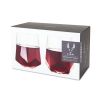 Seneca Crystal Faceted Wine Glasses ViskiÂ® (Set of 2)