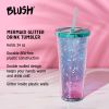Mermaid Glitter 24 Oz Drink Tumbler BlushÂ®