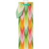 Citrus Chevron Single Bottle Wine Bag by Cakewalk