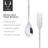 Harrison Trident Barspoon in Silver Viski