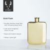 Belmont Gold 6 Oz Flask ViskiÂ®