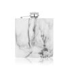 Marble 6 Oz Stainless Steel Flask True