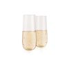 Flexi Stemless Champagne Flute Bulk by True