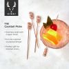 Tiki Copper Cocktail Picks ViskiÂ® (Set of 4)