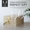 3 Piece Raye Crystal Wine Glass and Corkscrew Set ViskiÂ®
