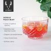 9 Piece Admiral Punch Bowl Set with Tumblers ViskiÂ®