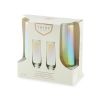 Luster Stemless Champagne Flutes TwineÂ® (Set of 2)