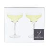 Raye Angled Crystal Margarita Glasses ViskiÂ® (Set of 2)
