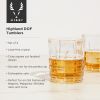 Highland Crystal Rocks Glasses Viski