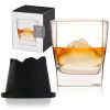 2 Piece Glacier Mountain Ice Mold Glass Set ViskiÂ®