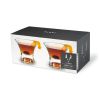 Crystal Manhattan Glasses by ViskiÂ®