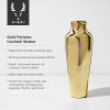Belmont 25 Oz Gold Parisian Cocktail Shaker ViskiÂ®