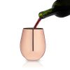 Copper Stemless Wine Glasses by Viski