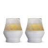 Sipping Glass FREEZEâ„¢ Gray HOSTÂ® (Set of 2)
