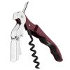 Truetapâ„¢ Burgundy Double Hinged Waiter's Corkscrew