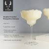 Raye Angled Crystal Margarita Glasses ViskiÂ® (Set of 2)