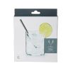 Warren Gunmetal Lowball Straws ViskiÂ® (Set of 6)