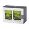 Admiral Cut Crystal Green Rocks Glasses ViskiÂ® (Set of 2)