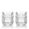Pacific Crystal Tiki Lowball Tumblers ViskiÂ® (Set of 2)