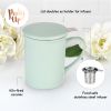 Annette Souk Mint Ceramic Tea Mug & Infuser Pinky UpÂ®