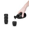 Moga 5 Piece Black Sake Set True