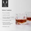 Crystal Molten Tumblers ViskiÂ® (Set of 2)