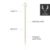 Belmont Gold Cocktail Picks ViskiÂ® (Set of 6)