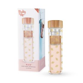 Blair Bee Glass Travel Infuser Mug Pinky UpÂ®