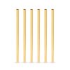 Belmont Gold Stainless Steel Short Straws ViskiÂ® (Set of 6)
