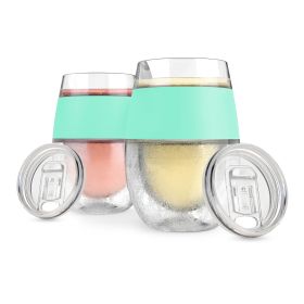 Wine FREEZEâ„¢ Mint with Lids HOSTÂ® (Set of 2)