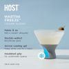 Martini Glass FREEZEâ„¢ Gray HOSTÂ® (Set of 2)