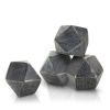 Glacier Rocks Hex Basalt Stones ViskiÂ® (Set of 4)