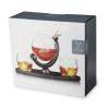 3 Piece Globe Decanter & Whiskey Tumblers Set ViskiÂ®