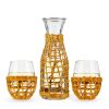 Island Carafe & Stemless Wine Glass Set by Twine LivingÂ®