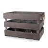 Wooden 6-Bottle Crate by TwineÂ®