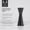 Large Japanese Gunmetal Jigger ViskiÂ®