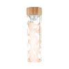 Blair White Leaf Pattern Glass Infuser Mug Pinky UpÂ®